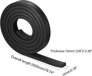 Nastro in Schiuma EPDM Impermeabile Rinforzato a Doppia Faccia con Adesivo Sensibile alla Pressione, Resistente al Calore per Uso di Mascheratura - Product Image 5
