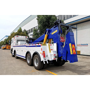 Camions de dépannage Dongfeng 8x4 30-50T LHD DFAC, dépanneuses routières lourdes à vendre - Product Image 3