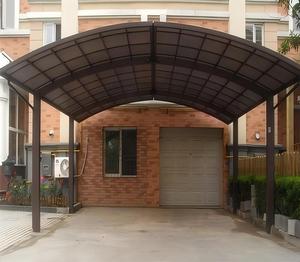 <span class=keywords><strong>Tettoia</strong></span> Carport in alluminio con Garage in policarbonato <span class=keywords><strong>per</strong></span> parcheggio <span class=keywords><strong>auto</strong></span> struttura in alluminio pensilina - Product Image 3