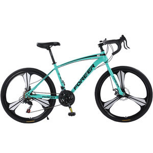 <span class=keywords><strong>Bicicleta</strong></span> de <span class=keywords><strong>Carretera</strong></span> de Acero de Alto <span class=keywords><strong>Carbono</strong></span> 700C para Desplazamientos Diarios, 21-30 Velocidades, Frenos de Disco Dobles, Unisex, Ideal para Estudiantes - Product Image 1
