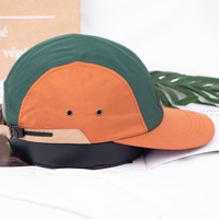 Chapeau de camping-car en nylon 5 panneaux personnalisé avec étiquette tissée
