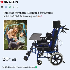 Silla de Ruedas Reclinable de Alta Calidad para Niños y Adultos con Parálisis Cerebral para Niños Discapacitados - Product Image 2