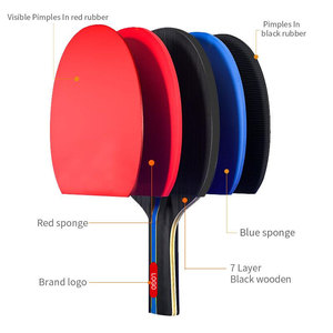 Ensemble de filet de tennis de table rétractable long personnalisé, ensemble de raquettes de <span class=keywords><strong>ping</strong></span>-<span class=keywords><strong>pong</strong></span>, raquettes de tennis de table professionnelles - Product Image 3