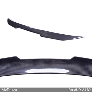 สปอยเลอร์หลังคาร์บอนไฟเบอร์แท้ รุ่น PSM สำหรับ A4/S4 B9 B9.5 ปี 2017-2024 - Product Image 4