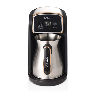 3 in 1Turkish Coffee Pot Portable Office Led Display Timer 10 Cup Black Automatic Coffee Machine Smart Coffee Makers - Product Image 1