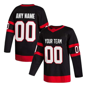 ชุดฮอกกี้น้ำ<span class=keywords><strong>แข็ง</strong></span>เปล่าราคาส่งถูก รับออกแบบเสื้อและเสื้อกีฬาแบบซับลิเมชั่น เสื้อฮอกกี้สีแดง - Product Image 1