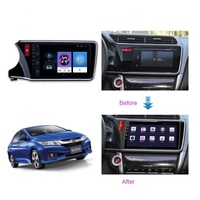 Reproductor de DVD para Auto Jiawell con Android, GPS, Audio, Video, Radio Android, Música FM, Carplay, Wifi, BT, Navegación para Honda City 2014-2019
