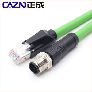 M12 D-Code 4-polig an Rj45-Kabelanschluss Cat5e <span class=keywords><strong>Cat6</strong></span> <span class=keywords><strong>22AWG</strong></span> M12 an RJ45-Ethernet-Kabel - Product Image 6