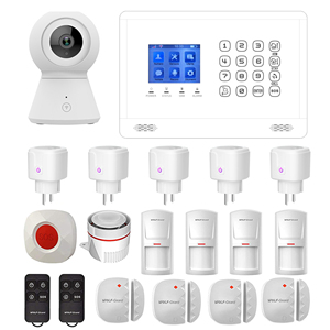 Tuya Hệ Thống Báo Động Nhà WiFi <span class=keywords><strong>GSM</strong></span> <span class=keywords><strong>GPRS</strong></span> Hệ Thống Báo Động An Ninh Nhà Thông Minh Với <span class=keywords><strong>Camera</strong></span> WiFi Miễn Phí - Product Image 1