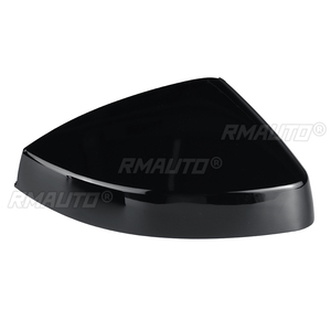 Paire de coques de rétroviseurs latéraux pour Audi A3 S3 8V RS3 2013 2014 2015 2016 2017 2018 2019 2020 Noir brillant carbone - Product Image 5