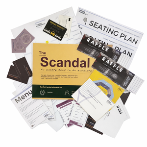 <span class=keywords><strong>Jeu</strong></span> de société d'enquête sur les casiers d'affaires inédits et mystérieux pour adultes, personnalisé par l'usine YSJ - Product Image 3