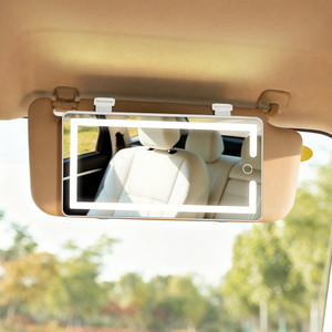 Espejo de Maquillaje con Luces LED Recargable de Alta Calidad con 3 Modos de Luz, Espejo Cosmético para Visera de Coche - Product Image 6