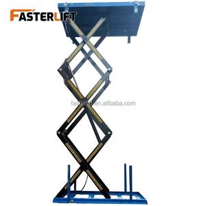 Gunting meja Mini hidrolik elektrik, 1m hingga 6m tinggi pengangkat Platform - Product Image 6