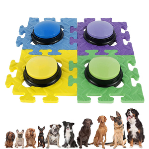 Chat de compagnie voix enregistrée parlant interactif formation Buzzer <span class=keywords><strong>chien</strong></span> de compagnie parlant bouton pour la <span class=keywords><strong>Communication</strong></span> - Product Image 1