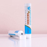 Envase de Tubo ABL Cilíndrico de 120g Personalizado de Fábrica para Crema de Aseo para Mascotas, Tubo Extruido Ecológico de Plástico-Aluminio-Plástico
