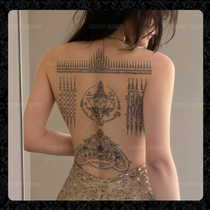 Pegatinas de tatuajes <span class=keywords><strong>para</strong></span> el <span class=keywords><strong>pecho</strong></span>, impermeables, de larga duración, resistentes al sudor, no reflectantes, de lujo ligero, impresas por transferencia de agua <span class=keywords><strong>para</strong></span> tatuajes - Product Image 4