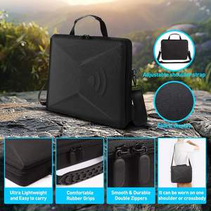 Étui pour <span class=keywords><strong>Starlink</strong></span> Mini en ABS, étanche et antichoc, avec deux options de transport : sac à bandoulière, accessoires de <span class=keywords><strong>jeu</strong></span> - Product Image 5