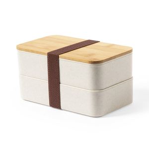 Promotional 1400ml 2-<b>Compartment</b> Eco-Friendly Food Grade PP <b>Lunch</b> <b>Box</b> Set with Fork Spoon Knife for Office & Home Use - Product Image 1