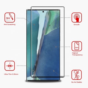 Protection d'écran complète en verre trempé avec colle intégrale pour Samsung Note 20 - Product Image 6