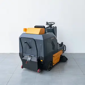 Made In China Electric Road Sweeper Ride On Floor Sweeper Mobile Battery Power Street Sweeper For Lawn