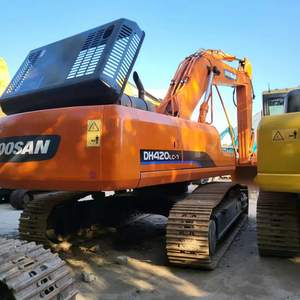 Excavatrice sur chenilles d'occasion DOOSAN DH420LC, modèle 2017, 42 tonnes, moteur et pompe, équipement de construction - Product Image 1