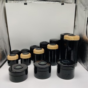 neues design aufbewahrungsschrank digitales sensor-glas für küche haushaltsbehälter mit thermometer und <span class=keywords><strong>hygormeter</strong></span>-display - Product Image 6
