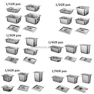 ภาชนะบรรจุอาหารสแตนเลสสตีล Gastronorm สำหรับเชิงพาณิชย์ในสหรัฐอเมริกา ทุกขนาด GN Pan - Product Image 4