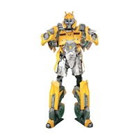 Costume de Robot Abeille Géante LED 2,7 m Portatif pour Adulte – Tenue de Mascotte Transformer pour Défilés et Événements de Carnaval