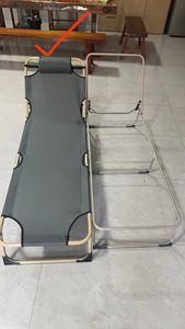Venta al por mayor plegable cama individual hogar simple siesta cama Oficina al aire libre siesta marcha cama multifuncional <span class=keywords><strong>tumbona</strong></span> - Product Image 5