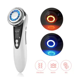 Photon Skin Care Device Handheld Face Skin Massage Machine Electric Vibrating Facial Cosmetic Skin Cleansing
