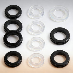 Arandela de Goma Redonda de Silicona Resistente a Altas Temperaturas, Arandela Plana Pequeña de Silicona para Tuberías - Product Image 5