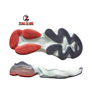 Suela de zapato <span class=keywords><strong>para</strong></span> correr, <span class=keywords><strong>para</strong></span> deportes, cojín de aire, goma EVA suave elástica, <span class=keywords><strong>Material</strong></span> Tpu, suela de zapato de baloncesto, novedad de 2021 - Product Image 1