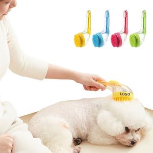 Pet <b>Bath</b> Brush <b>Dog</b> Yellow Silicone Durable <b>Dogs</b> Large Capacity <b>Bath</b> Brush for Pet Grooming Salon - Product Image 2