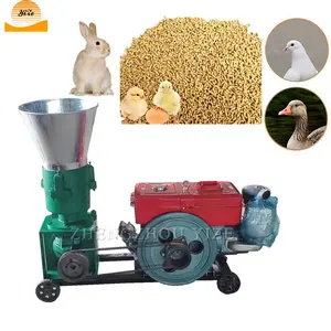 pelletizer machine for animal cattle cow chicken feeds food wood saw dust grass pellet granulator making machine price