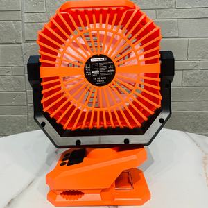 Ventilador Portátil Multifuncional Recargable por USB de 8000mAh con Luz, para Hogar, Auto, Hotel, Camping, Larga Duración de Batería, Tres Velocidades, Plástico - Product Image 4