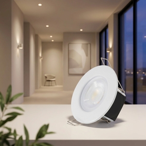 Plafonnier LED encastré moderne IP65 à 3 CCT commutables, dimmable, avec boîte de jonction pour installation intérieure domestique - Product Image 1
