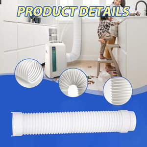 Kit de <span class=keywords><strong>tuyau</strong></span> d'évacuation pour <span class=keywords><strong>climatiseur</strong></span> portable Jiahao PJ379 TL1854, diamètre 5 pouces, longueur 44 pouces, connexion de <span class=keywords><strong>tuyau</strong></span> incluse TL2667 - Product Image 5