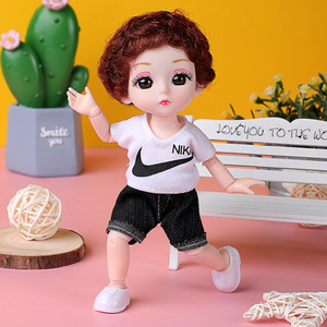 Muñecas <span class=keywords><strong>de</strong></span> Vinilo Suave para niños, <span class=keywords><strong>de</strong></span> 17 Cm juguete <span class=keywords><strong>de</strong></span> Vinilo Suave, regalo <span class=keywords><strong>de</strong></span> <span class=keywords><strong>Navidad</strong></span>, BJD, 2023 - Product Image 4