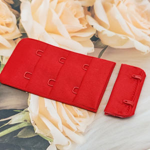 Prix d'usine Luxe Sangle élastique Fermeture dorsale pour soutien-gorge Boucle métallique Accessoires de soutien-gorge Crochets et œillets Bande d'extension de soutien-gorge - Product Image 2