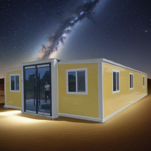 30 pies al por mayor 3 dormitorios de lujo 40 pies 20 pies móvil plegable prefabricado vida prefabricada casa contenedor extensible para la venta - Product Image 1