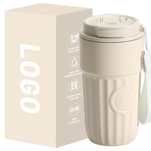 Offre Spéciale – Tasse de Voyage Isotherme en Acier Inoxydable SS316 de 500 ml, Double Paroi Anti-Fuite - Product Image 3