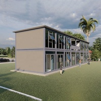 Bureaux modulaires préfabriqués détachables de 20 à 40 pieds maisons en conteneur maison en conteneur préfabriquée mobile avec installation facile