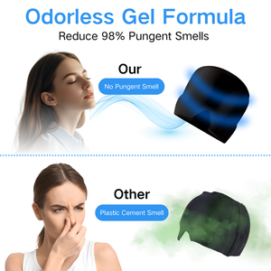 Reusable Gel Cold <b>Pack</b> for Migraine Relief Hot & Cold <b>Packs</b> Ice Head Wrap Headache Eyes Mask Tension Puffy Eyes Migraine Cap - Product Image 2