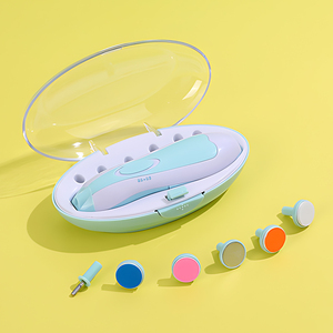 Meilleures ventes Ensemble de coupe-<span class=keywords><strong>ongles</strong></span> électrique pour bébé Polisseuse à <span class=keywords><strong>ongles</strong></span> Hot Safety Assurance pour bébé - Product Image 6