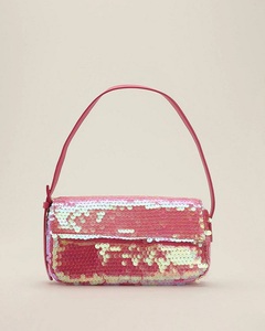 Bolsos de Hombro de Algodón con Cuentas Hechas a Mano para Mujer, Estilo Clutch para Uso Diario, Compras Nocturnas y Fiestas - Product Image 4