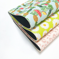 Feuille de caoutchouc néoprène Topdive 2mm 3mm 4mm 5mm tissu enduit de néoprène d'impression personnalisée pour sacs