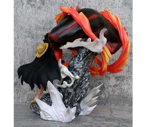 Figurine Anime 25CM One Piece Luffy l'Île des Fantômes Grand Poing de Feu PVC Collection <span class=keywords><strong>Manga</strong></span> Modèle Jouet Cadeau - Product Image 5