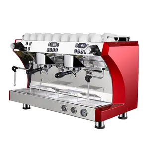 Profesional Kaffeemaschine Italian Coffee Maker E61 Two Group Semi Automatic Commercial Coffee Espresso Machine In China
