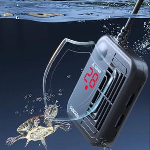 Chauffage d'<span class=keywords><strong>aquarium</strong></span> SunSun UC en plastique écologique, contrôle précis de la température, affichage numérique, lecture en temps réel, 220-240V pour poissons - Product Image 1