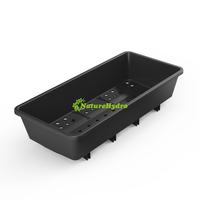 Pots de culture de myrtilles en plastique PP Pots de plantation de framboises carrés de 9 litres Seaux Bato